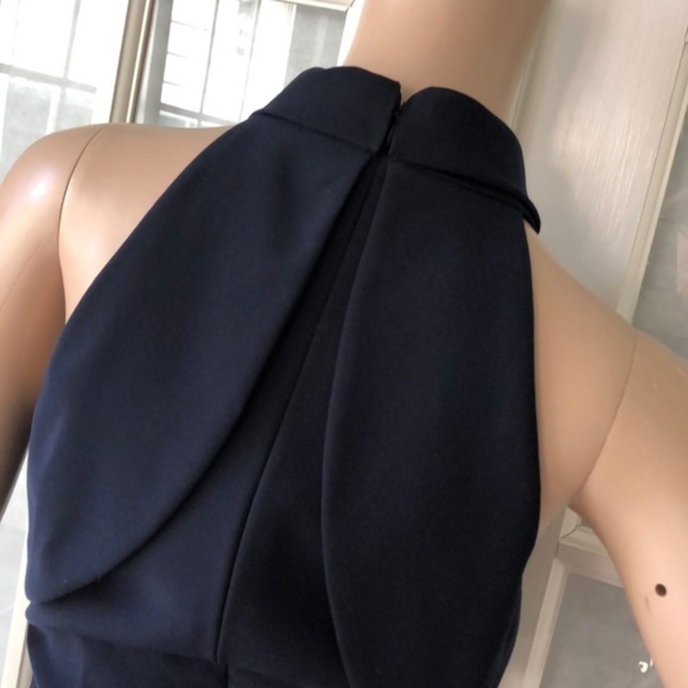Tahari Arthur S Levine NWT navy Daydream dress - Picture 5 of 8